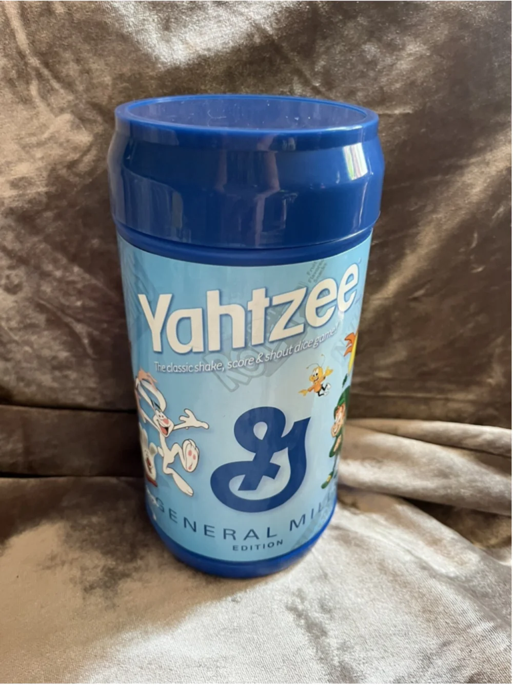 YAHTZEE General Mills Edition HASBRO Game DICE Trix LUCKY Charms TRAVEL Complete